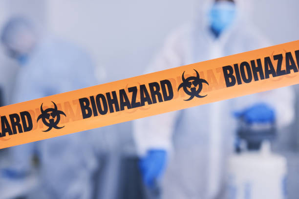 Professional Biohazard Cleanup technician working in Lexington, TN